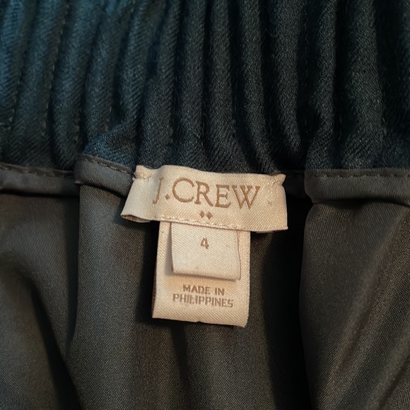 J Crew wool blend skirt- Teal - Picture 5 of 7